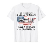 No, no Tengo Problemas con la Parrilla, BBQ Grilling Pit Master Camiseta