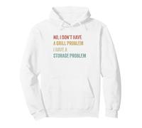 No, no Tengo Problemas con la Parrilla, BBQ Grilling Pit Master Sudadera con Capucha