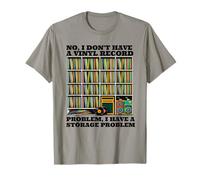No, no Tengo un Problema de Disco de Vinilo Jugador Coleccionista Amor Camiseta