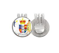 no/no The National Emblem of New Golf Ball Marker Hat Cap Clip Enamel Magnetic