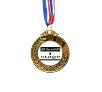 no/no World is a Stage Gold Award Medal First Place Ribbon