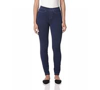 No Nonsense Classic Denim Leggings-Jeggings for Women with Real Back Pockets, High Waisted Stretch Jeans, Mezclilla de Lavado Medio, XL para Mujer