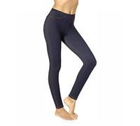 No Nonsense Leggings de Mezclilla elásticos para Mujer, Pantalones cómodos y Elegantes, Oscuro Denim, XXL