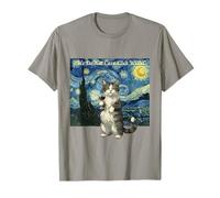 No Nos Importa Club Van Gogh Funny Cat WDNC Camiseta