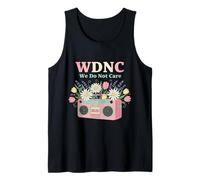 No Nos Importa la música Floral WNDC Mujeres sarcásticas Camiseta sin Mangas