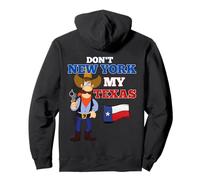 No Nueva York Mi Texas Sudadera con Capucha