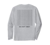 No Obedecer Manga Larga