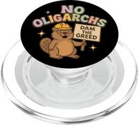 No Oligarcas Otter Dam la codicia PopSockets PopGrip para MagSafe