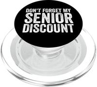 No Olvide mi Descuento para Personas Mayores Descuento para Personas Mayores PopSockets PopGrip para MagSafe