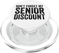 No Olvide mi Descuento para Personas Mayores Descuento para Personas Mayores PopSockets PopGrip para MagSafe