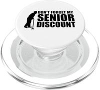 No Olvide mi Descuento para Personas Mayores Descuento para Personas Mayores PopSockets PopGrip para MagSafe
