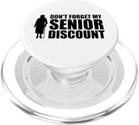 No Olvide mi Descuento para Personas Mayores Descuento para Personas Mayores PopSockets PopGrip para MagSafe