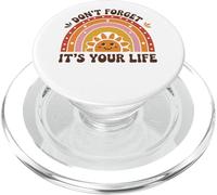 No Olvides Que es tu Mensaje Positivo de Vida PopSockets PopGrip para MagSafe