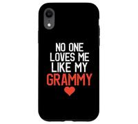 No One Loves Me Like My Grammy Día de la Madre Fiesta de Cumpleaños Carcasa para iPhone XR
