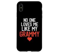 No One Loves Me Like My Grammy Día de la Madre Fiesta de Cumpleaños Carcasa para iPhone XS MAX