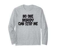 No One Nobody Can Stop Me (Negro) Binnie Bias Karma Design Manga Larga