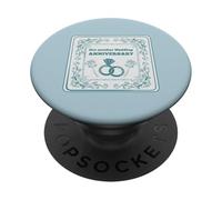No otro aniversario de boda divertido pareja humor PopSockets PopGrip Adhesivo
