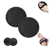 No-Pain Exfoliating Bath Scrubber Glove, Rubber Finger Strap Exfoliating Shower Scrubber, 4 Counts Soft Rubber Shower Scrubber Scrub Bath Pads for Efficient Cleansing Body Unisex (2pcs-Coarse grain)