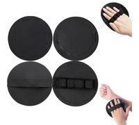 No-Pain Exfoliating Bath Scrubber Glove, Rubber Finger Strap Exfoliating Shower Scrubber, 4 Counts Soft Rubber Shower Scrubber Scrub Bath Pads for Efficient Cleansing Body Unisex (4pcs-Mix)