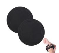 No-Pain Exfoliating Bath Scrubber Glove, Rubber Finger Strap Exfoliating Shower Scrubber, 4 Counts Soft Rubber Shower Scrubber Scrub Bath Pads for Efficient Cleansing Body Unisex (2pcs-Fine grain)