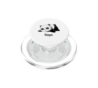 No, Panda Not Today Animal, Lindo, Genial y Divertido, Amantes de los Pandas PopSockets PopGrip para MagSafe