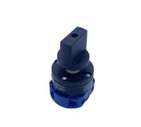 No Panel YMW26-20/1 Changeover Rotary Cam Switch Control Dual Power Three Position One Section Sliver Controls Switches