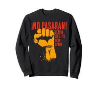No Pasarán Antifascista Resist 2026 Español Sudadera
