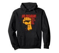 No Pasarán Antifascista Resist 2026 Español Sudadera con Capucha
