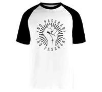 No Pasaran Camiseta De Béisbol Unisex Blanca De Manga Corta