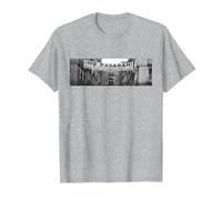 No pasarán Madrid - Reivincativa y Republicana Camiseta, Hombre, Gris Jaspeado, 5XL
