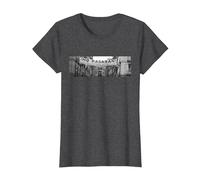 No pasarán Madrid - Reivincativa y Republicana Camiseta, Mujer, Jaspeado Oscuro, XXL