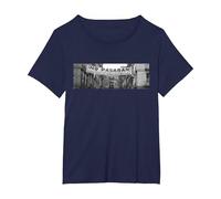 No pasarán Madrid - Reivincativa y Republicana Camiseta, Mujer Tallas Grandes, Azul Marino, 3XL Grande