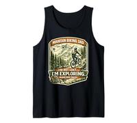 No perdido Estoy explorando por Favor envía bocadillos MTB Camiseta sin Mangas