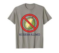NO PERMITIAN Durian Tailandia Tailandia Bangkok Chiang MAI KOH Samui Camiseta