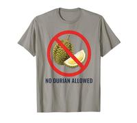 NO PERMITIAN Durian Tailandia Tailandia Bangkok Chiang MAI KOH Samui Camiseta