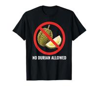 NO PERMITIAN Durian Tailandia Tailandia Bangkok Chiang MAI KOH Samui Camiseta