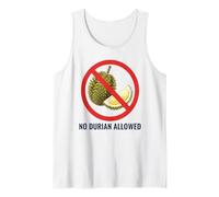 NO PERMITIAN Durian Tailandia Tailandia Bangkok Chiang MAI KOH Samui Camiseta sin Mangas