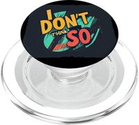 No pienses tan gráfico para mentes ingeniosas PopSockets PopGrip para MagSafe