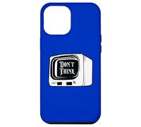 No pienses Ver televisión Adoctrinamiento Control Mental Conspiración Carcasa para iPhone 12 Pro MAX