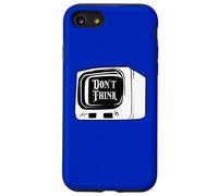 No pienses Ver televisión Adoctrinamiento Control Mental Conspiración Carcasa para iPhone SE (2020) / 7/8