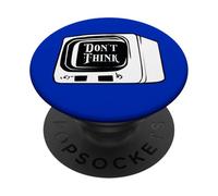 No pienses Ver televisión Adoctrinamiento Control Mental Conspiración PopSockets PopGrip Adhesivo