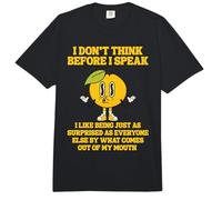 No Pienso Antes De Hablar; Me Gusta Que Me Sorprendan Igual Comfort Colors Adult Heavyweight T-Shirt