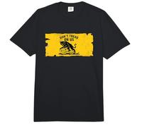 No pises sobre Nosotros Anarquista Gato Negro Gadsden Parodia Comfort Colors Adult Heavyweight T-Shirt