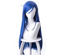No podemos estudiar Furuhashi Fumino Cosplay pelucas largo azul recto pelo sintético Perucas Anime disfraz peluca para fiesta de Halloween KUKS489A