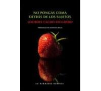 No pongas coma detrás de los sujetos