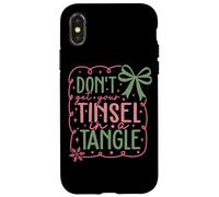 No pongas tu oropel en un Humor enredado Carcasa para iPhone X/XS