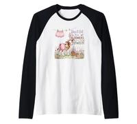 No pongas Tus Bloomers en un Giro Camiseta Manga Raglan