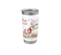 No pongas tus Bloomers en un giro Vaso térmico de acero inoxidable de doble pared