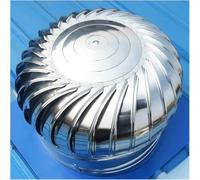 No Power Rainproof Roof Turbine Ventilator | Roof Exhaust Vent Cap Industrial 4.3''/110mm-23.6''/600mm(600mm/23.6 in)