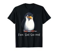 No preguntes en absoluto, divertido pingüino, refranes caballeros, damas Camiseta
